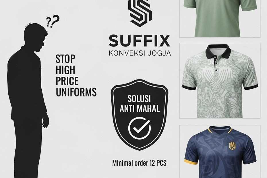 5 tren seragam viral anti-mahal, kemeja PDL minimalis dan seragam instansi berkualitas konveksi Jogja